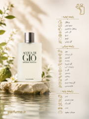 عطر ادکلن جورجیو آرمانی آکوا دی جیو مردانه(عطر گرمی) - تصویر 2