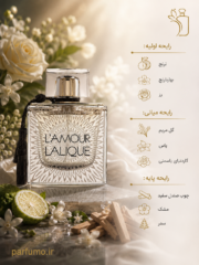 عطر ادکلن لالیک لامور زنانه(عطر گرمی) - تصویر 2